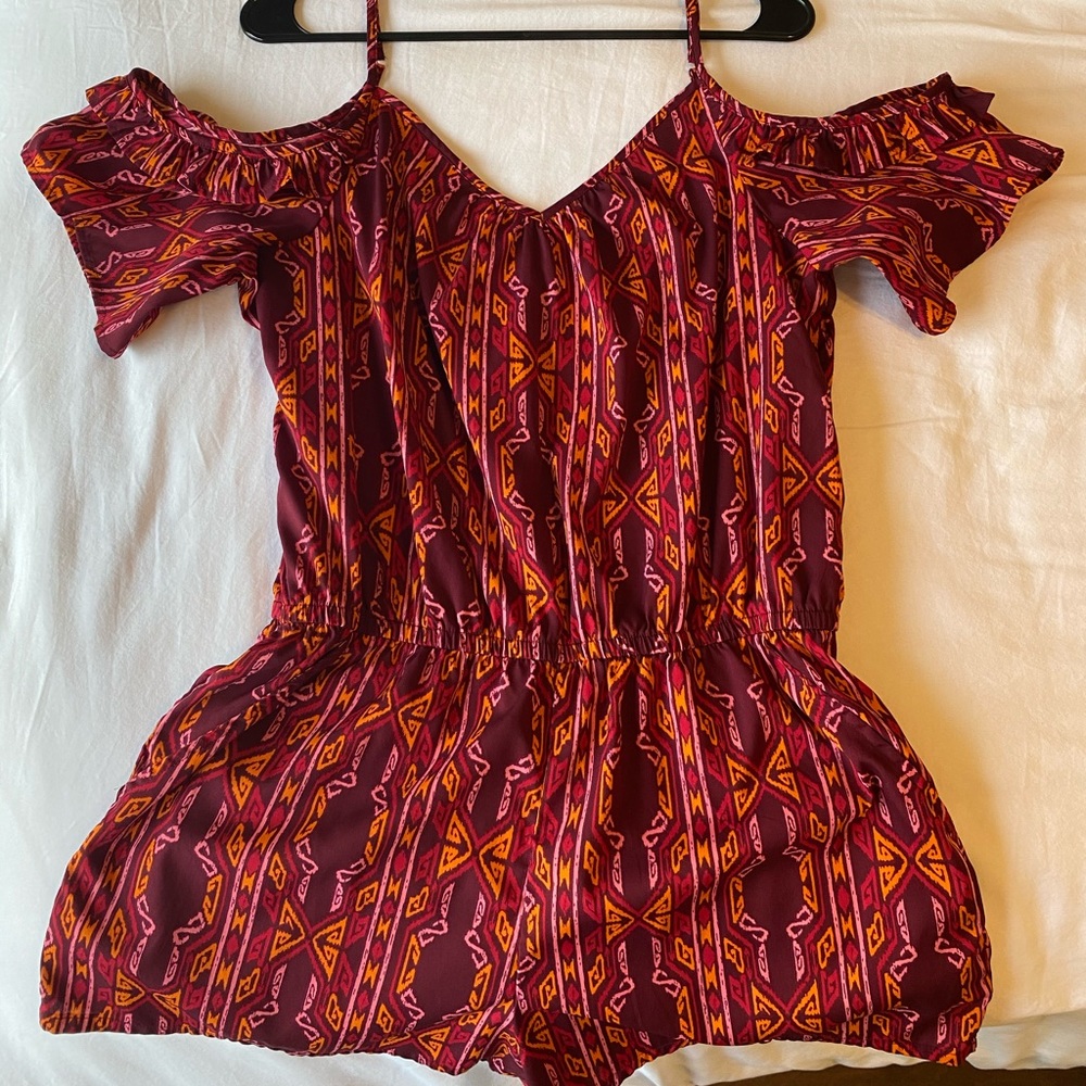 Off The Shoulder Romper